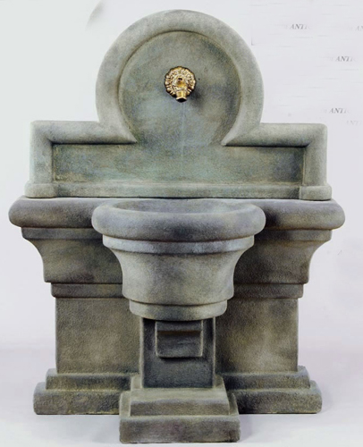Large Garden Fountain Large Cast Stone Wall Fountain